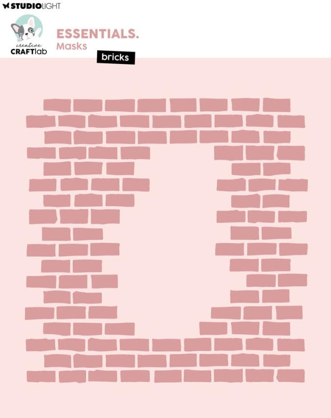 Creative Craft Lab - Studio Light - Schablone "Bricks" Stencil