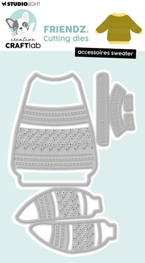 Creative Craft Lab - Studio Light - Stanzschablone "Accessoires Sweater" Dies