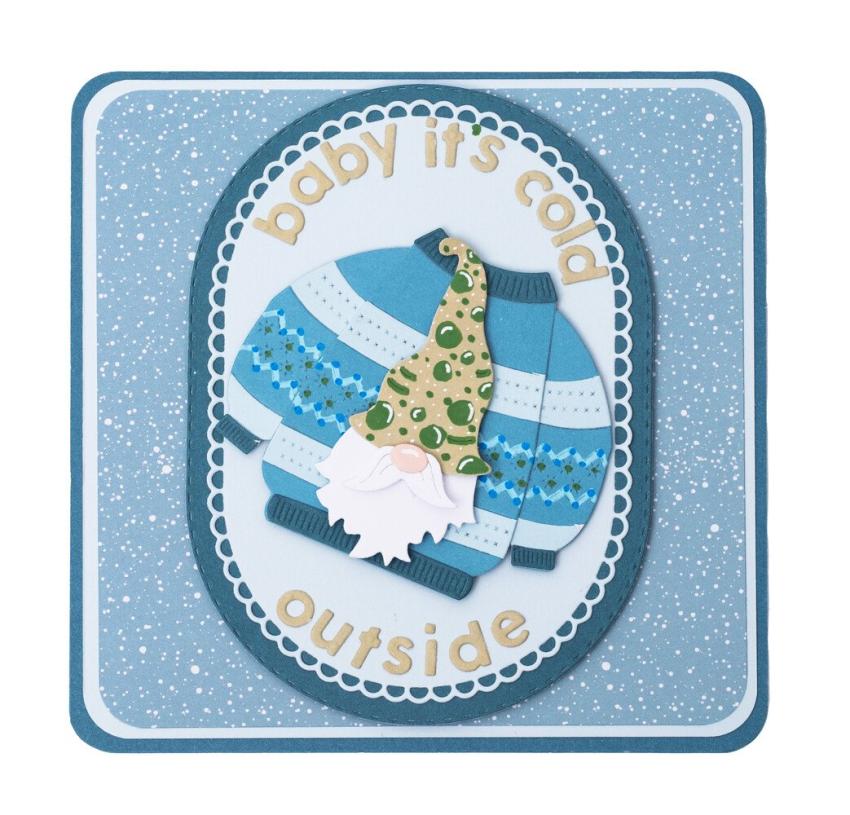 Creative Craft Lab - Studio Light - Stanzschablone "Accessoires Sweater" Dies