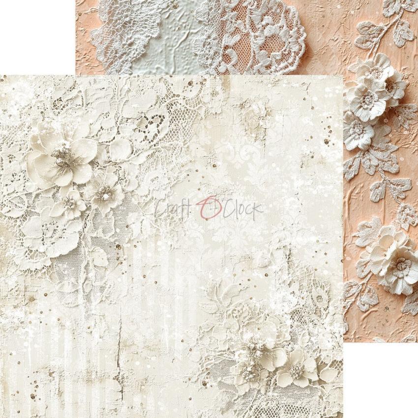 Craft OClock - Designpapier "Sprites of Harmony" Basic Paper Pack 8x8 Inch - 24 Bogen