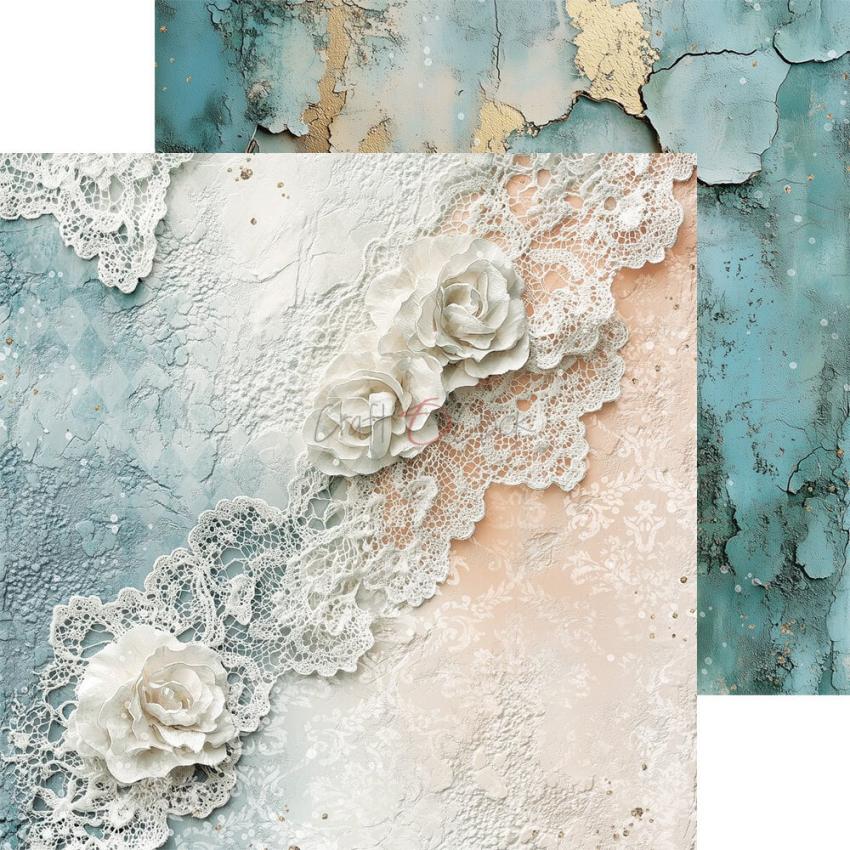 Craft OClock - Designpapier "Sprites of Harmony" Basic Paper Pack 8x8 Inch - 24 Bogen