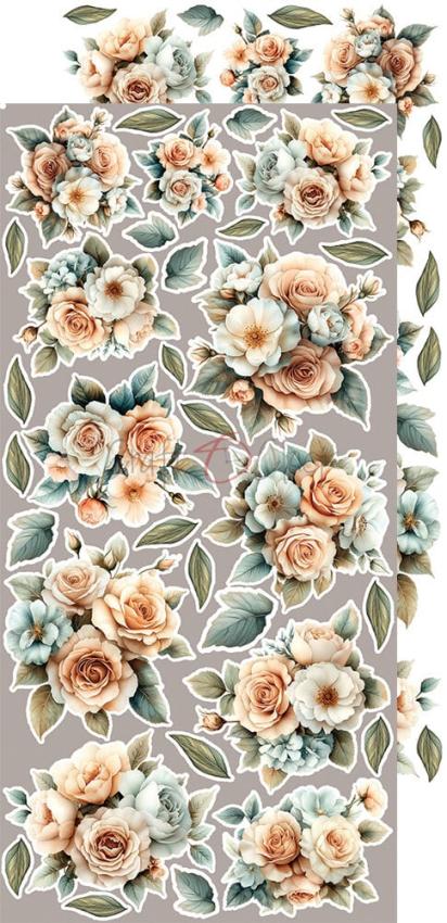 Craft OClock - Ausschneidebogen "Sprites of Harmony" Extra Set Flowers & More - 18 Bogen