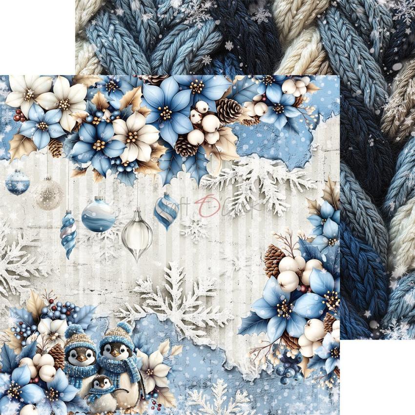 Craft OClock - Designpapier "Jolly Season" Paper Pack 8x8 Inch - 24 Bogen