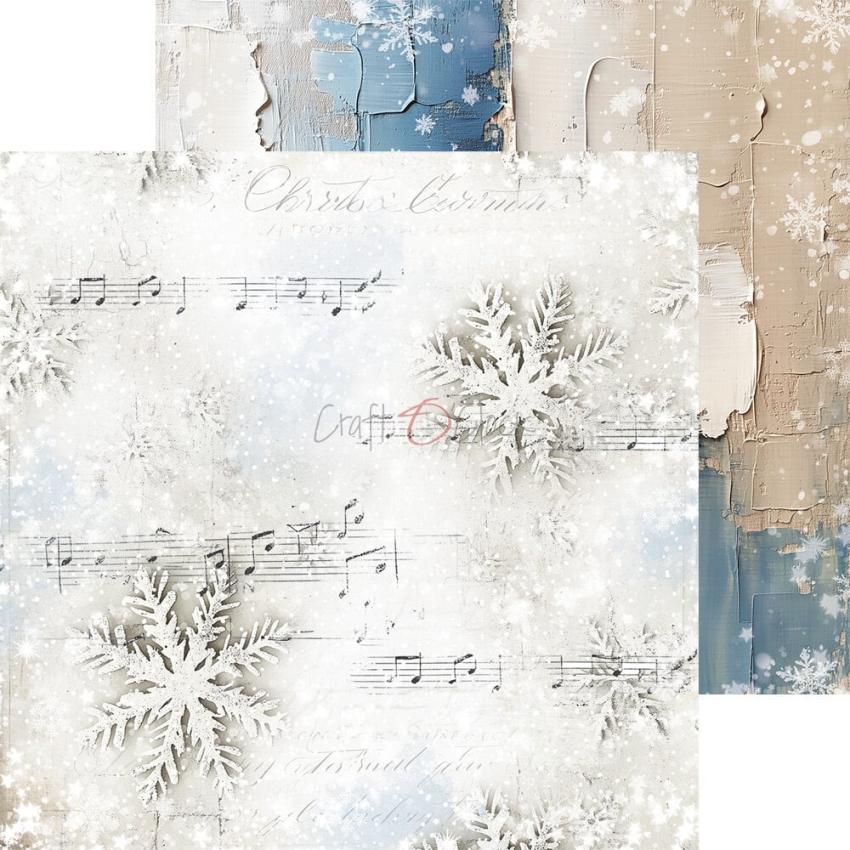 Craft OClock - Designpapier "Jolly Season" Basic Paper Pack 8x8 Inch - 24 Bogen