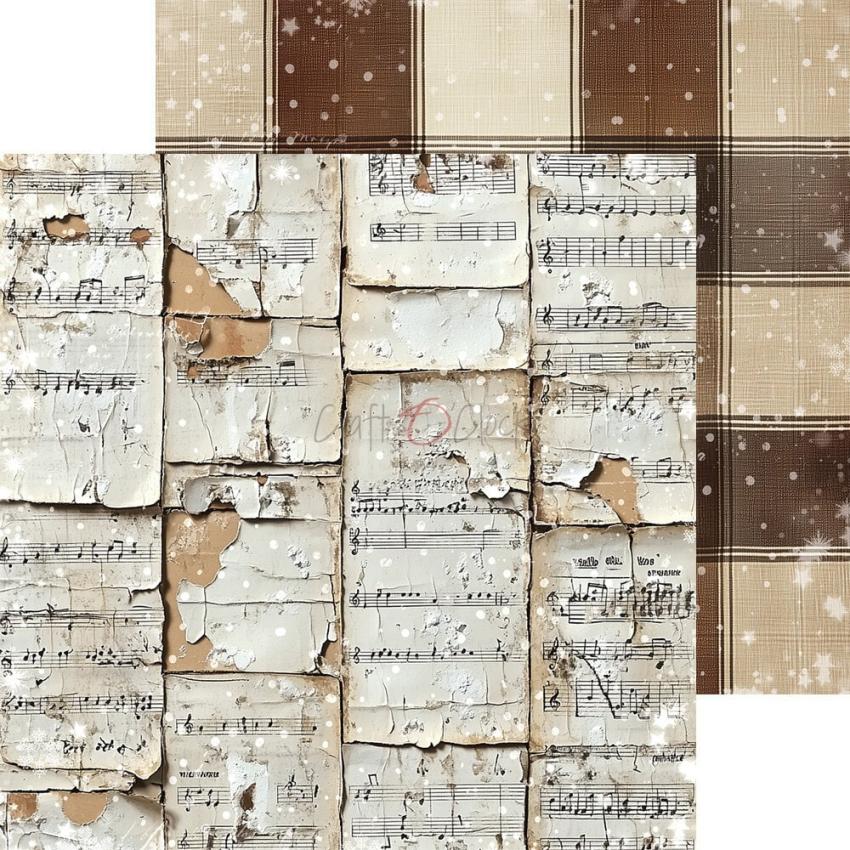 Craft OClock - Designpapier "Jolly Season" Basic Paper Pack 8x8 Inch - 24 Bogen