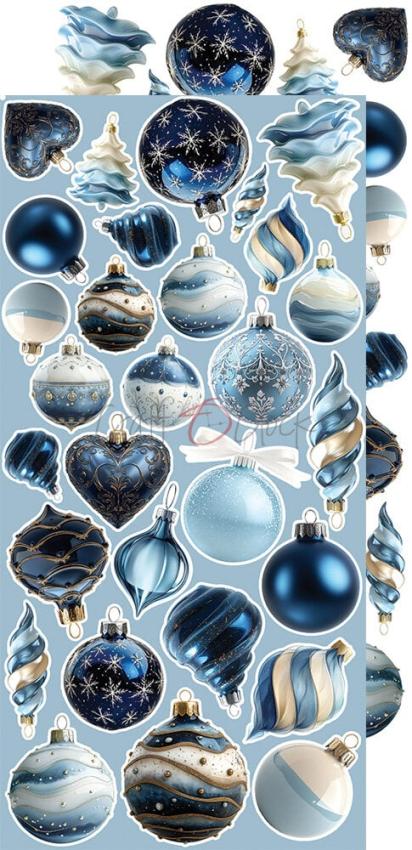 Craft OClock - Ausschneidebogen "Jolly Season" Extra Set Winter - 18 Bogen
