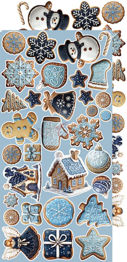 Craft OClock - Ausschneidebogen "Jolly Season" Extra Set Winter - 18 Bogen