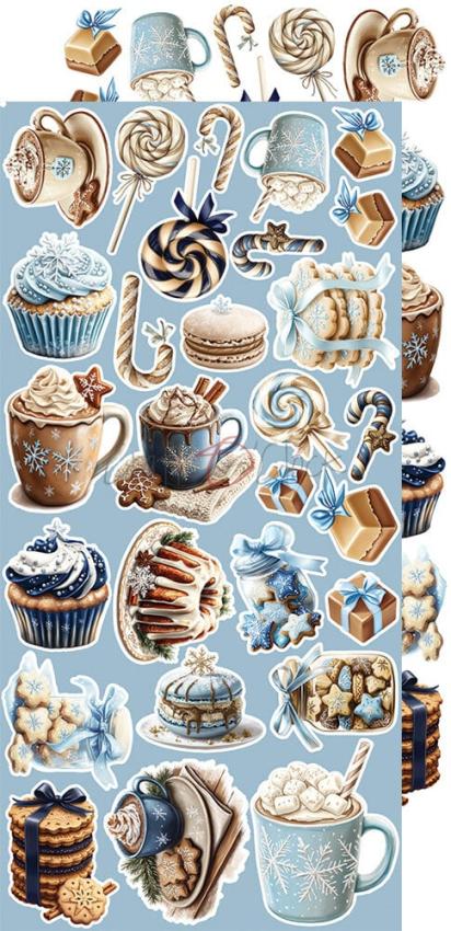 Craft OClock - Ausschneidebogen "Jolly Season" Extra Set Winter - 18 Bogen