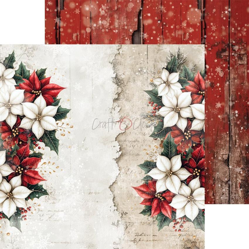Craft OClock - Designpapier "Oh Christmas Night" Paper Pack 6x6 Inch - 24 Bogen