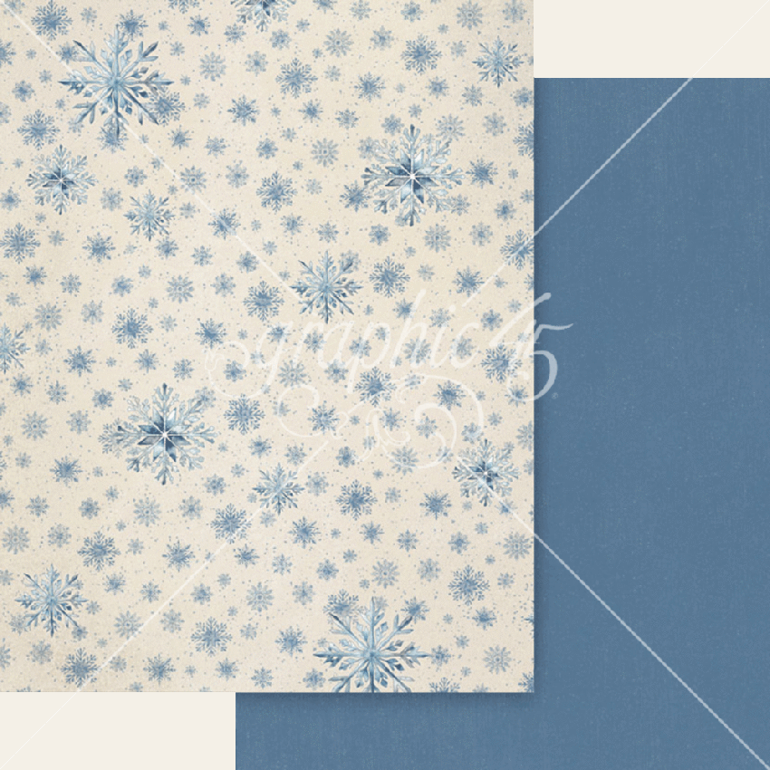 Graphic 45 - Designpapier "Deck the Halls" Patterns & Solid Pad 8,5x11 Inch - 16 Bogen