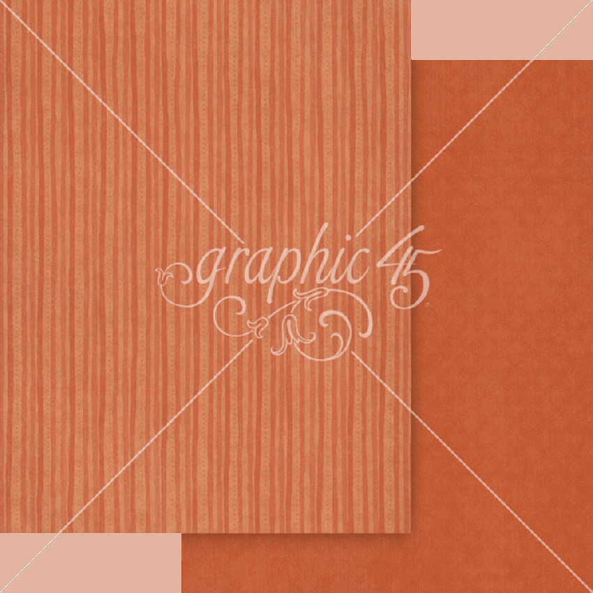 Graphic 45 - Designpapier "Ghostly Greetings" Patterns & Solid Pad 8,5x11 Inch - 16 Bogen