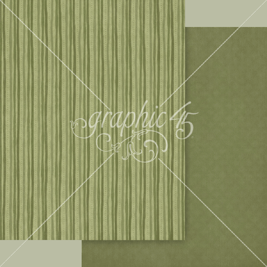 Graphic 45 - Designpapier "Ghostly Greetings" Patterns & Solid Pad 8,5x11 Inch - 16 Bogen