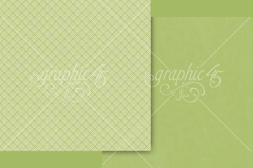 Graphic 45 - Designpapier "Botanical Tea Keepsake" Deluxe Collectors Edition 12x12 Inch - 24 Bogen
