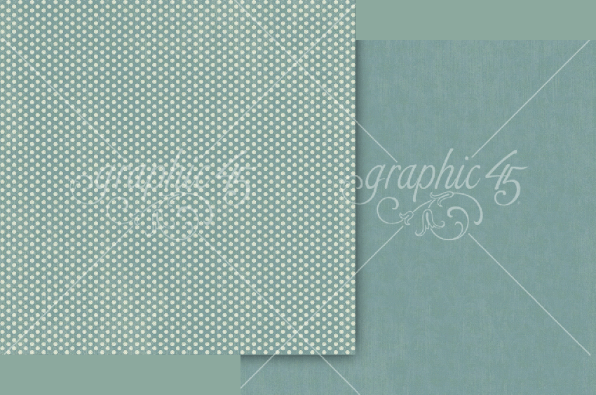 Graphic 45 - Designpapier "Botanical Tea Keepsake" Deluxe Collectors Edition 12x12 Inch - 24 Bogen