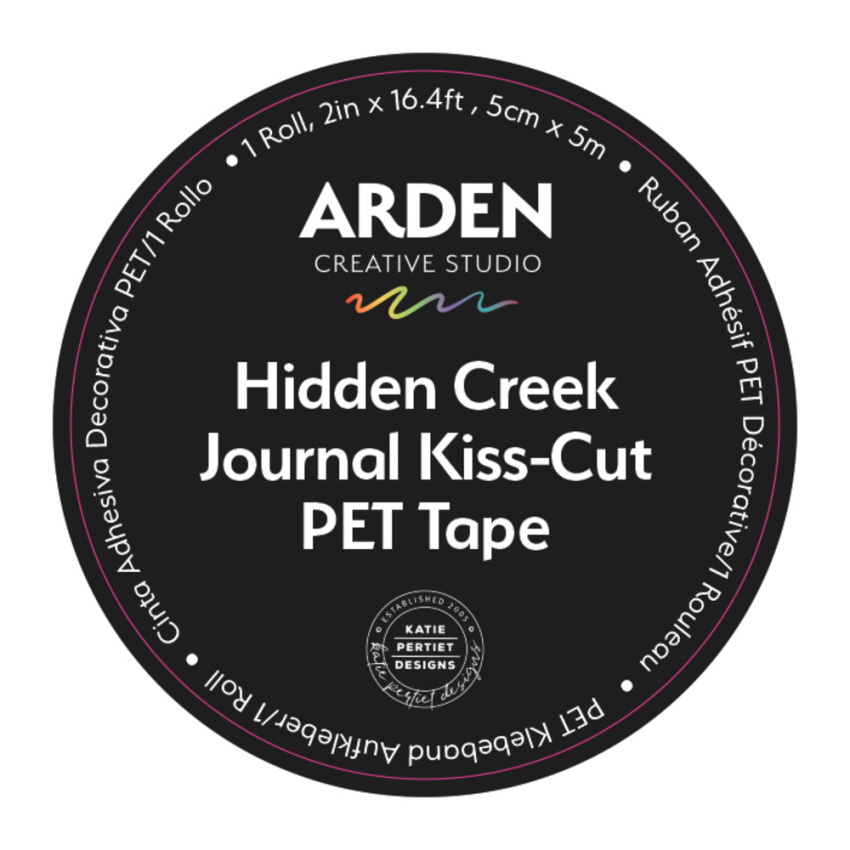 Arden Creative Studio - Decorative Tape "Hidden Creek Journal" Kiss Cut Pet Tape