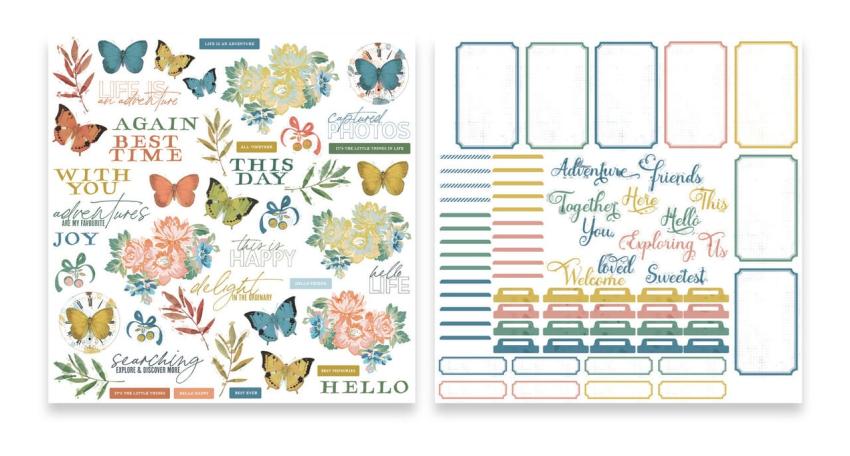 Arden Creative Studio - Stanzteile "Page Starters" Ephemera