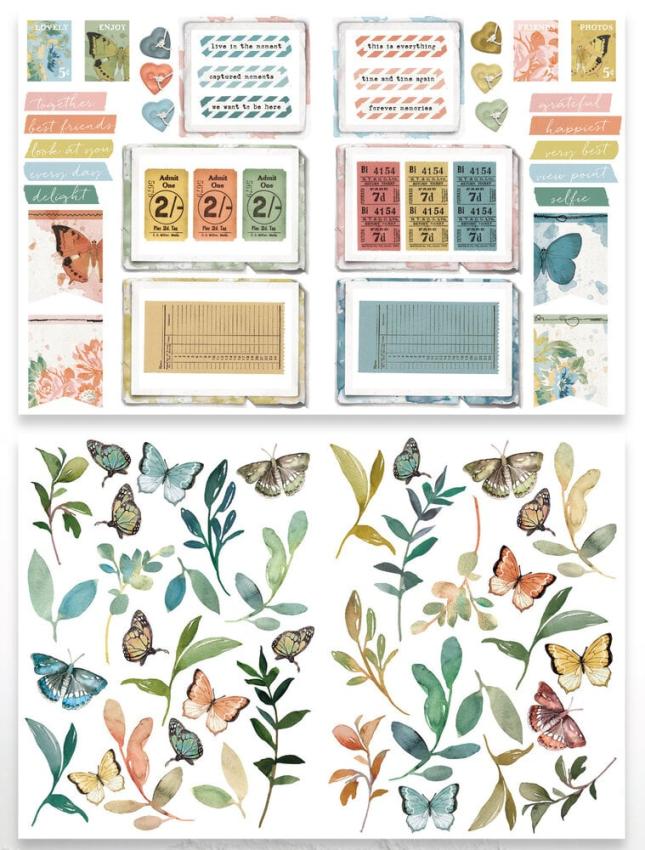 Arden Creative Studio - Stanzteile "Page Starters" Laser Cuts