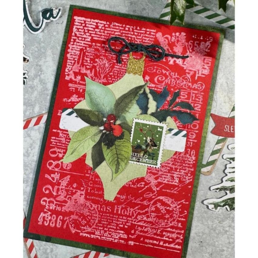 Arden Creative Studio - Schablone 6x8 Inch "Seasonal Blooms" Stencil