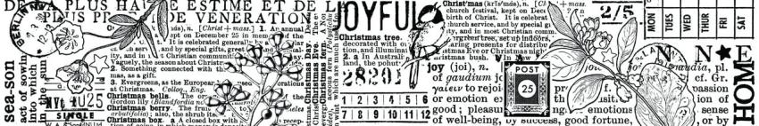 Arden Creative Studio - Decorative Tape "Season of Joy Journal Continuous" Pet Tape