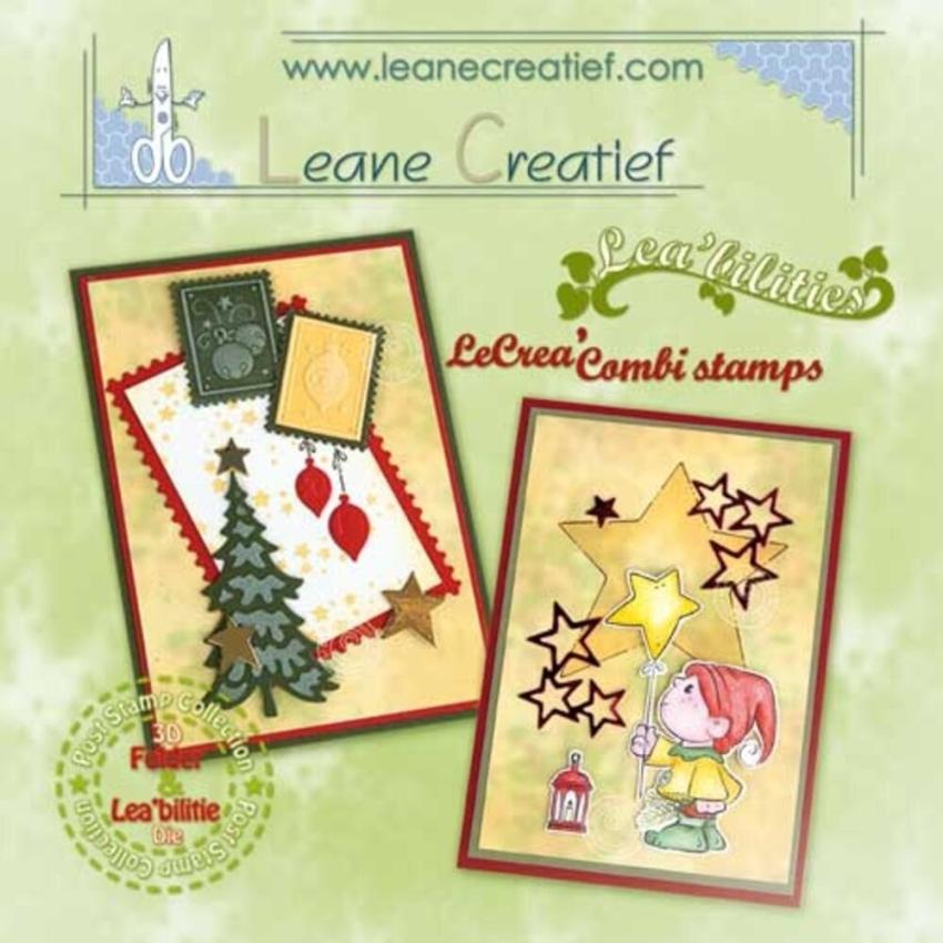 Leane Creatief - Stanz - und Prägeschablone "Diorama Christmas" Cut & Emboss Dies