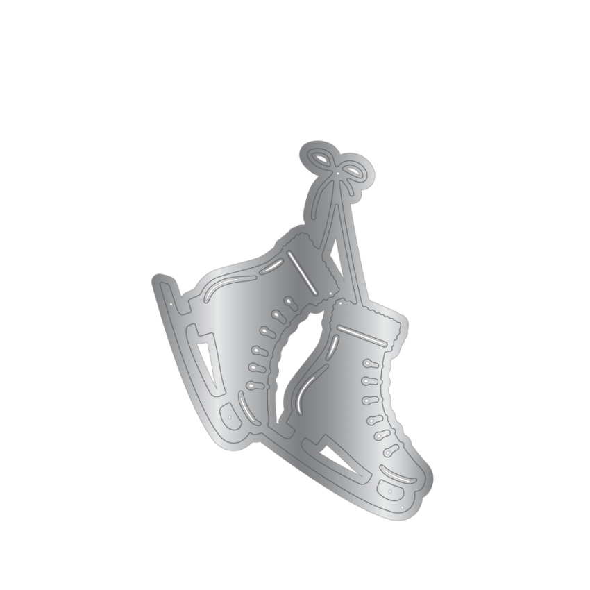 Crafters Companion - Stanzschablone "Ice Skating Boots" Dies
