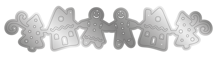 Crafters Companion - Stanzschablone "Gingerbread" Dies