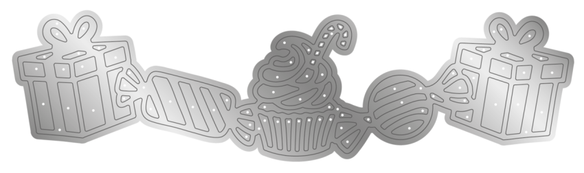 Crafters Companion - Stanzschablone "Presents and Treats" Dies