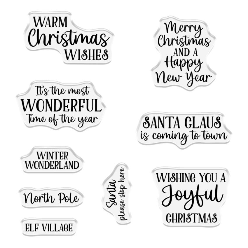 Crafters Companion - Stempelset & Stanzschablone "Santa's Boot" Stamp & Dies