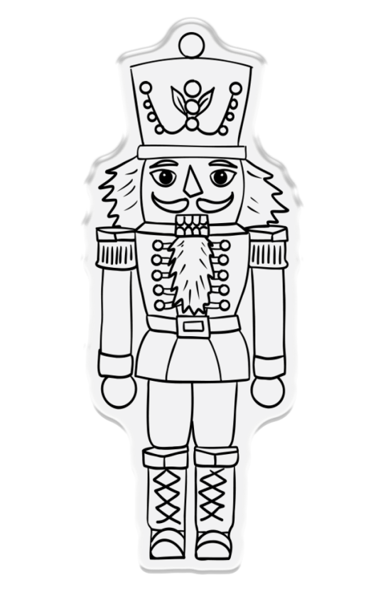 Crafters Companion - Stempelset & Stanzschablone "The Nutcracker Prince" Stamp & Dies