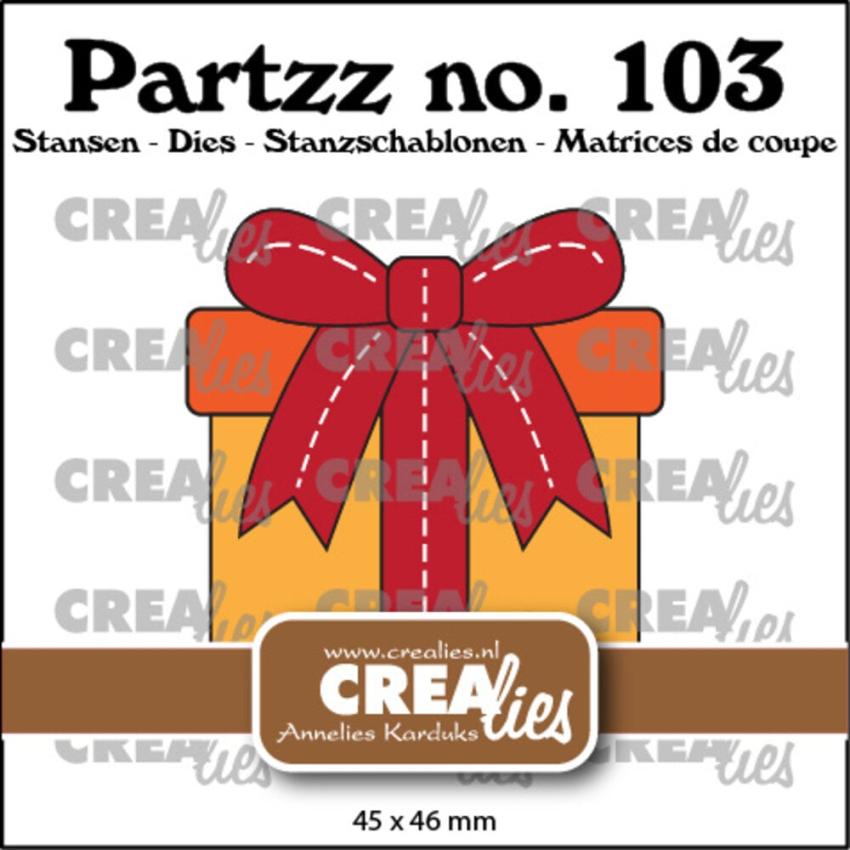 Crealies - Stanzschablone "No. 103 Gift Large" Partzz Dies