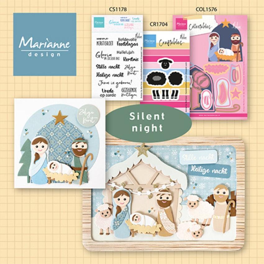 Marianne Design - Präge- und Stanzschalone "Nativity" Collectables Dies
