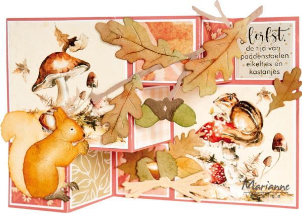 Marianne Design - Präge- und Stanzschablone "Lay Out Stair Card" Creatables Dies