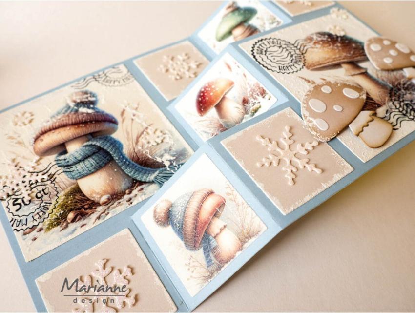 Marianne Design - Präge- und Stanzschablone "Lay Out Stair Card" Creatables Dies