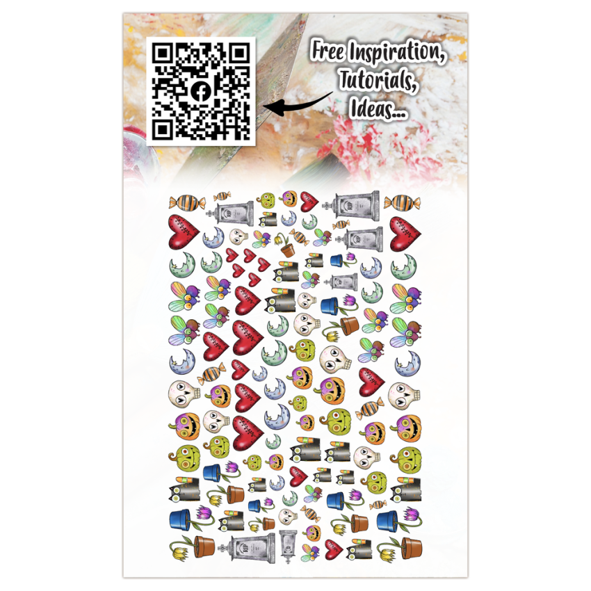 AALL and Create - Stanzteile "Creepy Curiosities " Ephemera Die-Cuts
