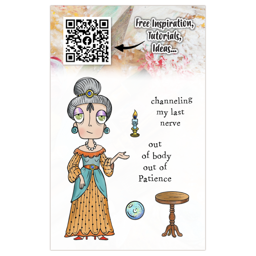 AALL and Create - Stempelset A7 "Channeling Dee" Clear Stamps