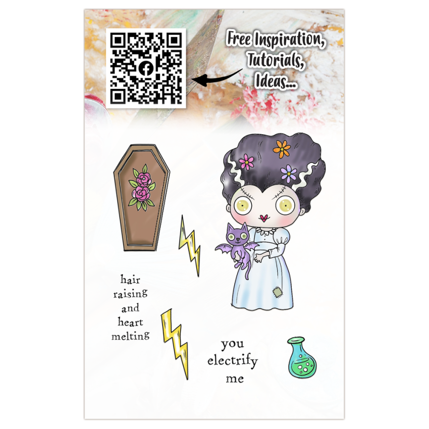 AALL and Create - Stempelset A7 "Frankie's Bride" Clear Stamps