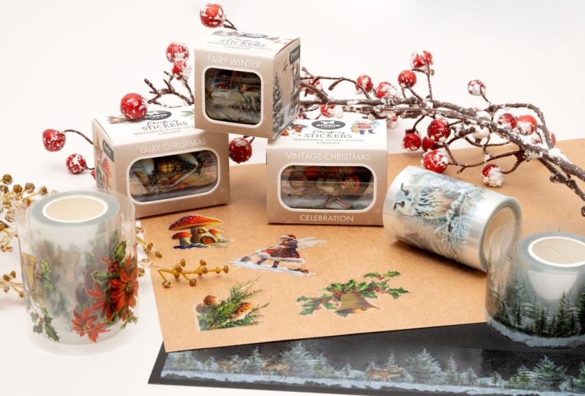 Studio Light - Aufkleber "Fairy Christmas" Stickers on Roll