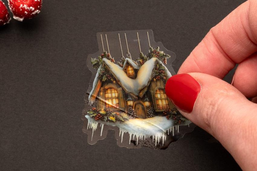 Studio Light - Aufkleber "Fairy Christmas" Stickers on Roll