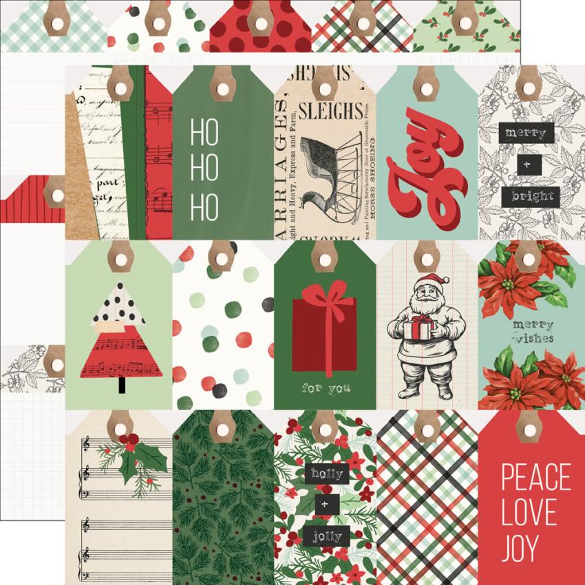 Simple Stories - Collections Kit "All Wrapped Up" 12 Bogen Designpapier