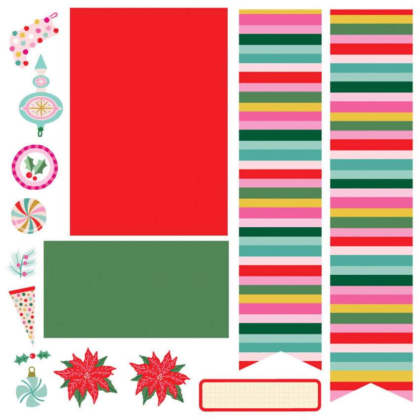 Simple Stories - Pages Kit "Hard Candy Christmas"