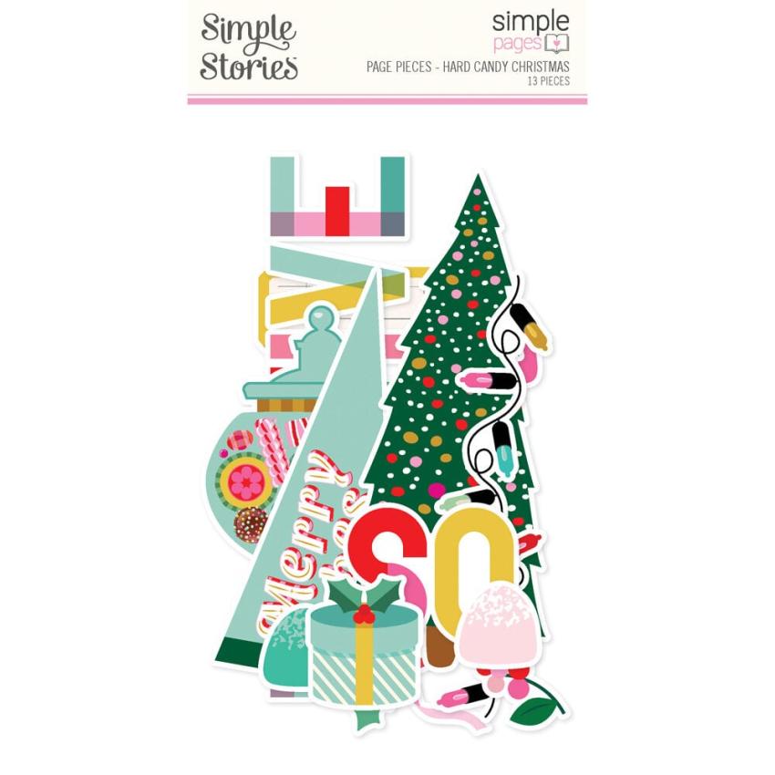 Simple Stories - Stanzteile "Hard Candy Christmas" Pages Pieces