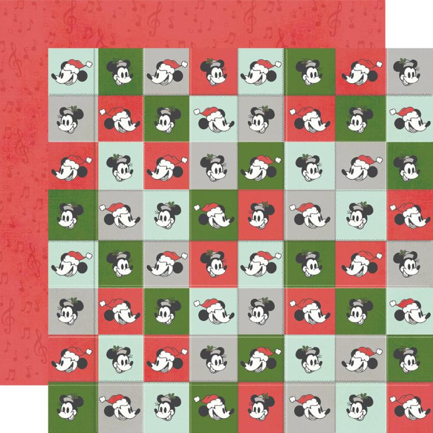 Simple Stories - Collections Kit "Say Cheese Classic Mouse Christmas" 12 Bogen Designpapier