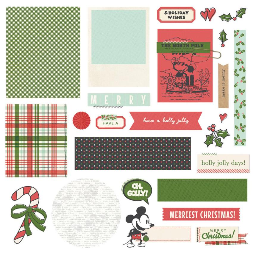 Simple Stories - Cards Kit "Say Cheese Classic Mouse Christmas"