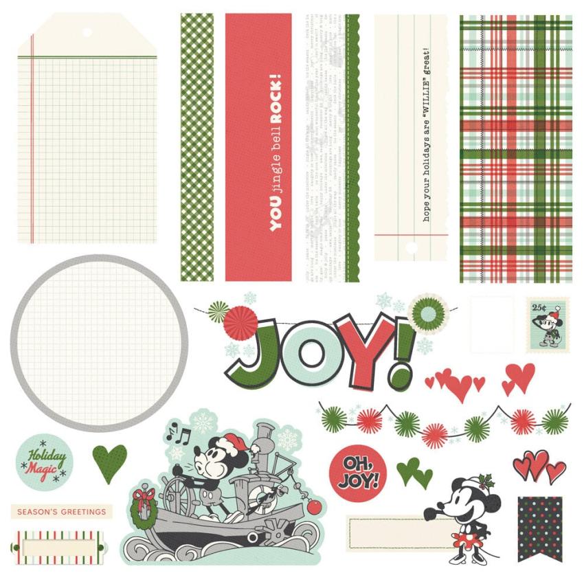 Simple Stories - Cards Kit "Say Cheese Classic Mouse Christmas"