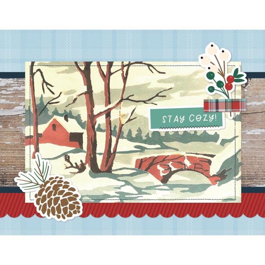 Simple Stories - Cards Kit "Simple Vintage Flannel Season"