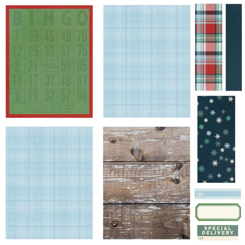 Simple Stories - Cards Kit "Simple Vintage Flannel Season"