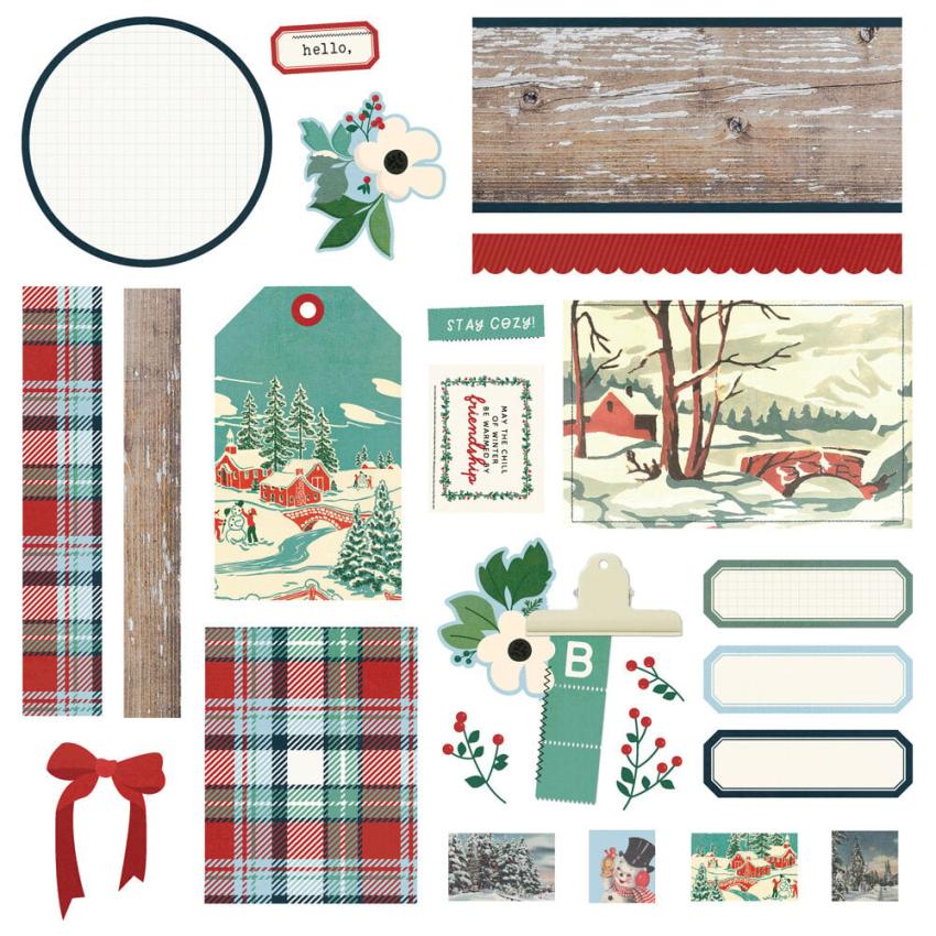 Simple Stories - Cards Kit "Simple Vintage Flannel Season"