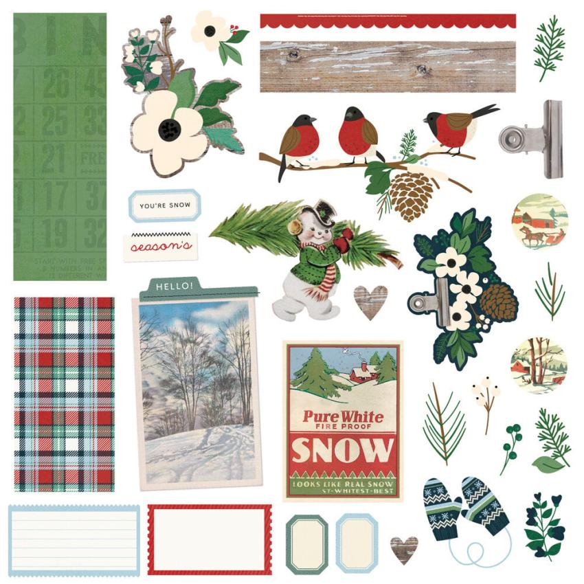 Simple Stories - Cards Kit "Simple Vintage Flannel Season"