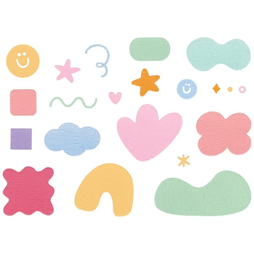 Sizzix - Stanzschablone "Abstract Doodles" Thinlits Craft Dies