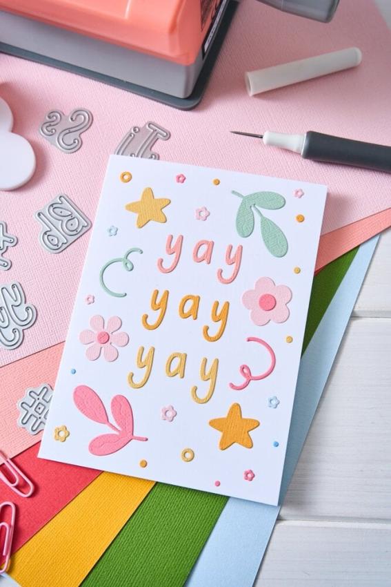 Sizzix - Stanzschablone "Abstract Doodles" Thinlits Craft Dies